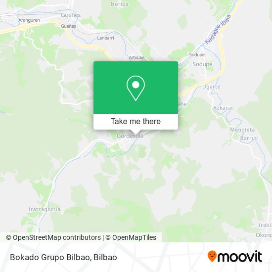 Bokado Grupo Bilbao map