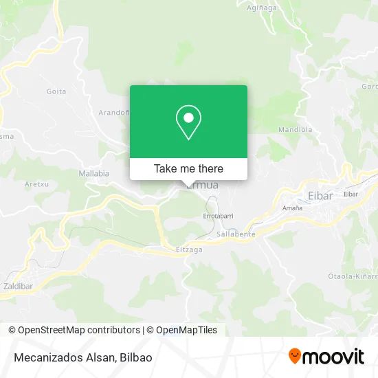 Mecanizados Alsan map