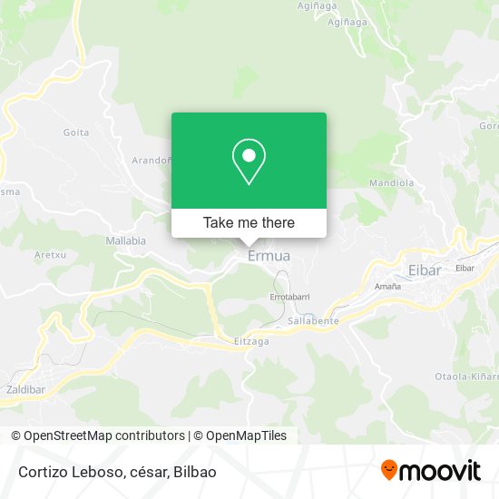 Cortizo Leboso, césar map