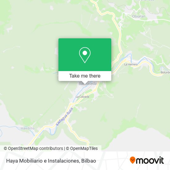 mapa Haya Mobiliario e Instalaciones