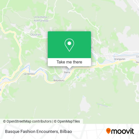 Basque Fashion Encounters map