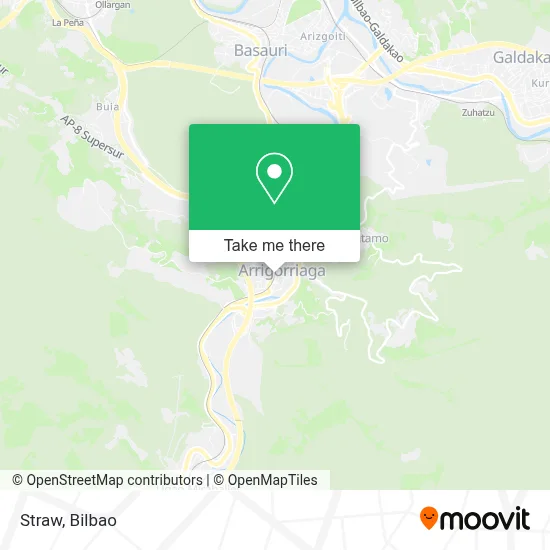 Straw map