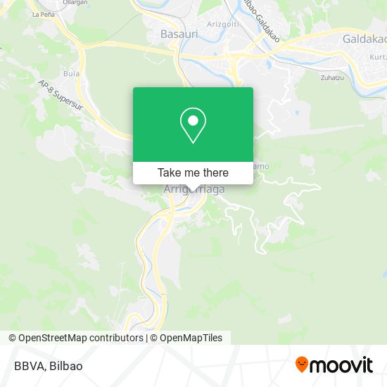 BBVA map