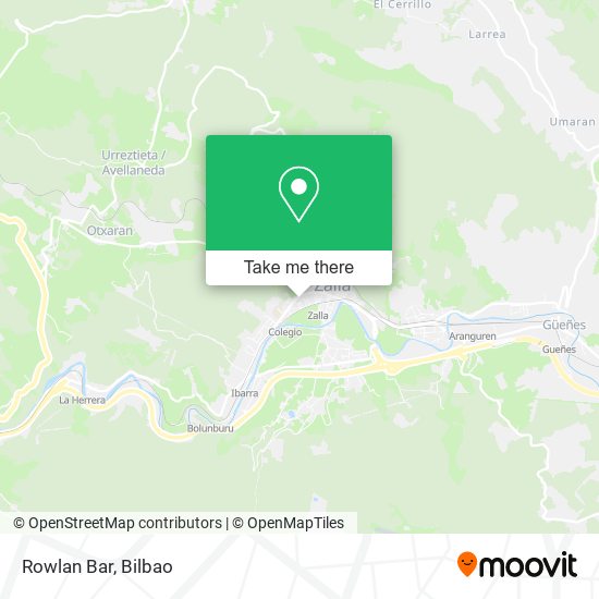 Rowlan Bar map