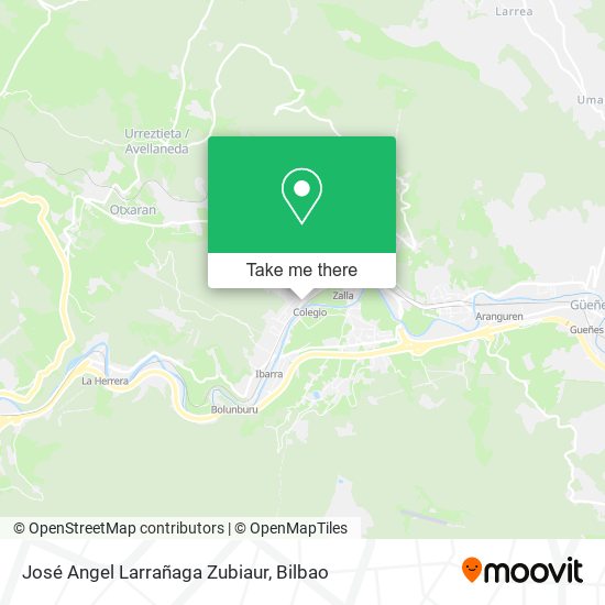 mapa José Angel Larrañaga Zubiaur