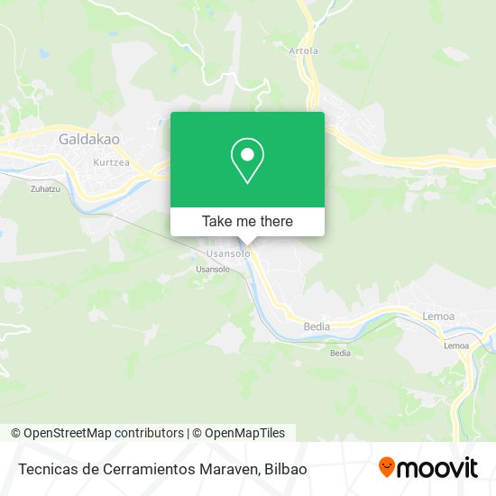 Tecnicas de Cerramientos Maraven map