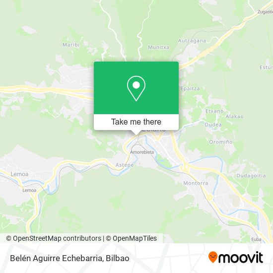 Belén Aguirre Echebarria map