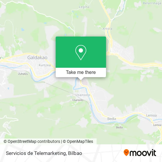 Servicios de Telemarketing map
