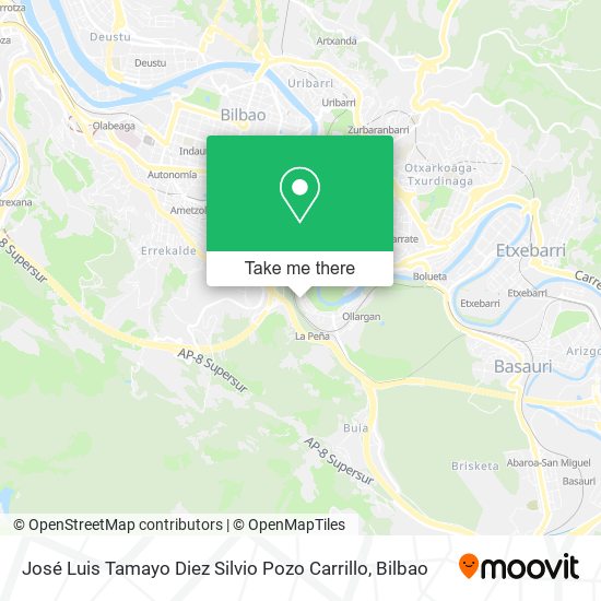 José Luis Tamayo Diez Silvio Pozo Carrillo map
