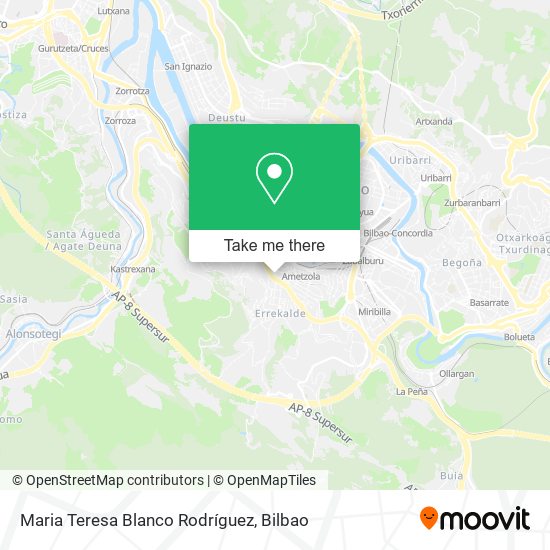 mapa Maria Teresa Blanco Rodríguez