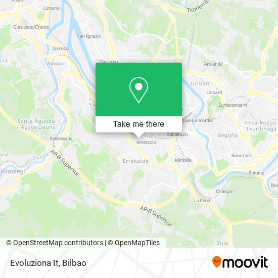 mapa Evoluziona It