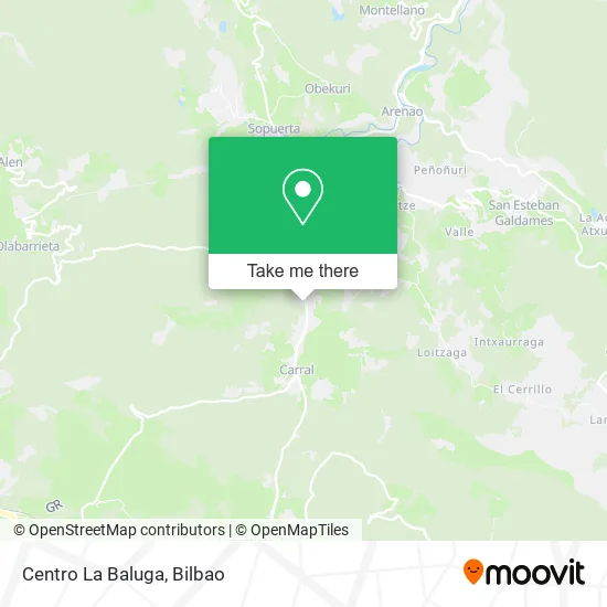 mapa Centro La Baluga