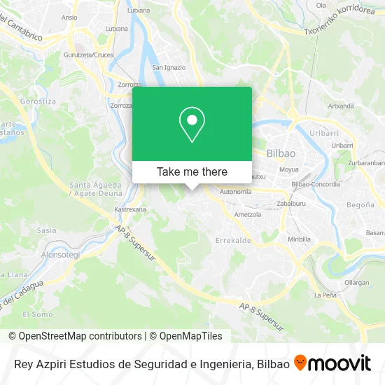 Rey Azpiri Estudios de Seguridad e Ingenieria map