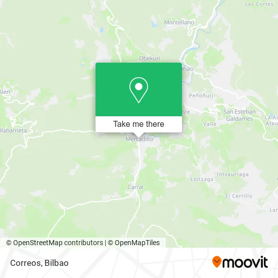 mapa Correos