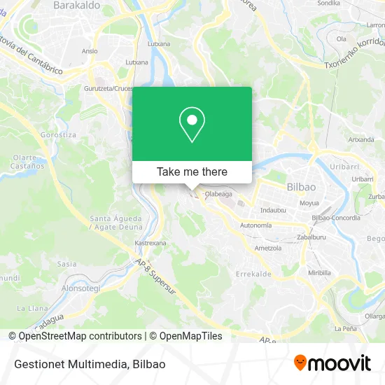 Gestionet Multimedia map