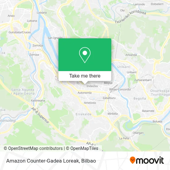 Amazon Counter-Gadea Loreak map