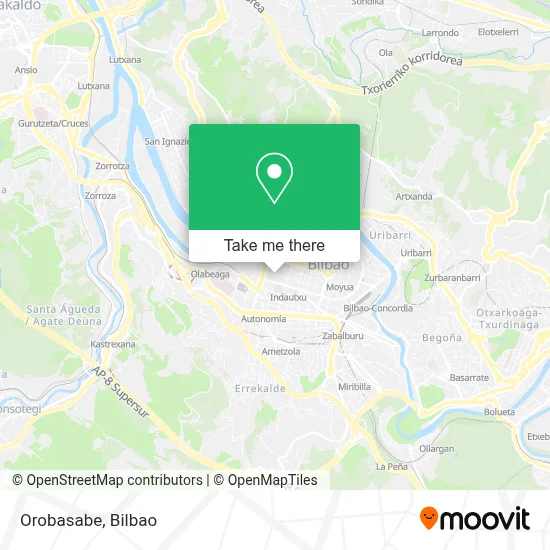 Orobasabe map