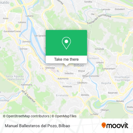 Manuel Ballesteros del Pozo map