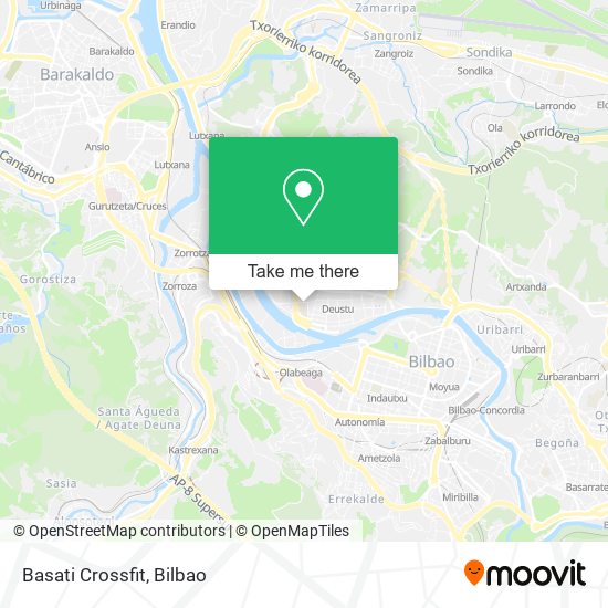 Basati Crossfit map