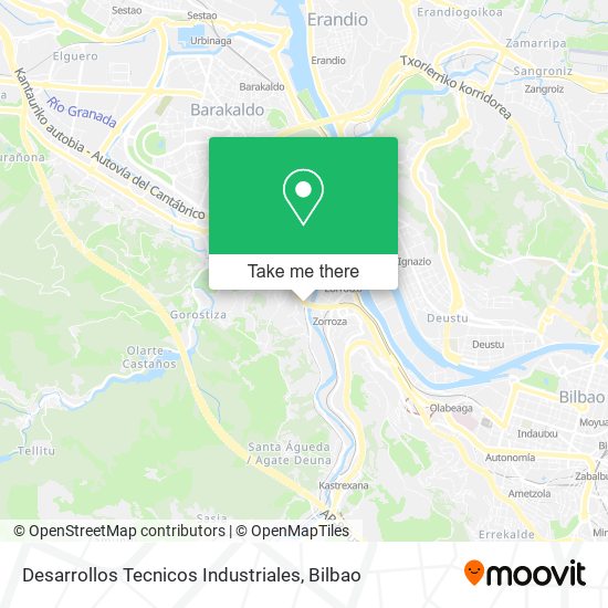 Desarrollos Tecnicos Industriales map