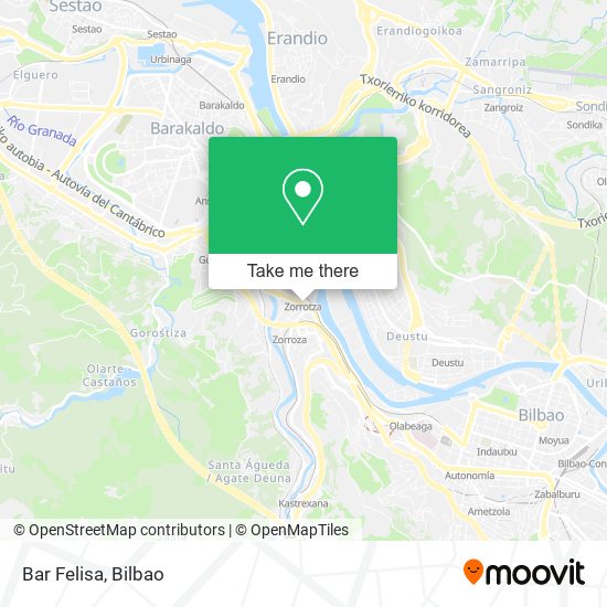 Bar Felisa map