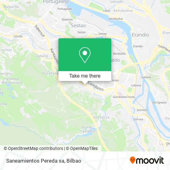 Saneamientos Pereda sa map