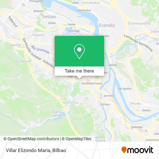 Villar Elizondo María map