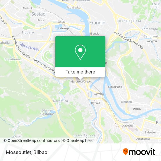 Mossoutlet map