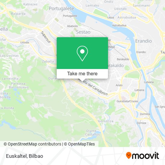 Euskaltel map