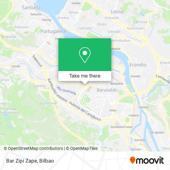 mapa Bar Zipi Zape