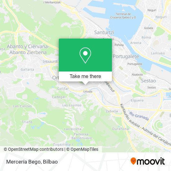 Mercería Bego map