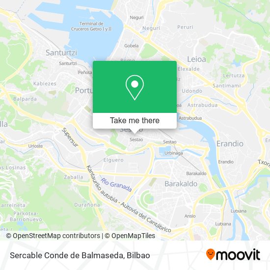 mapa Sercable Conde de Balmaseda