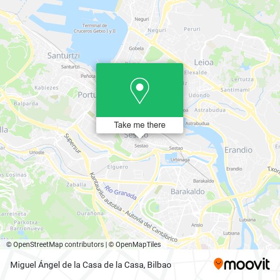 Miguel Ángel de la Casa de la Casa map