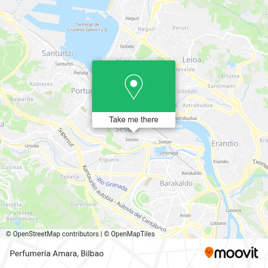 Perfumería Amara map