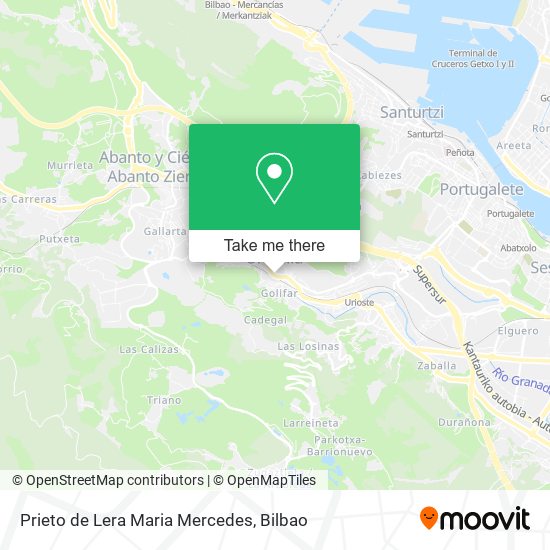 Prieto de Lera Maria Mercedes map