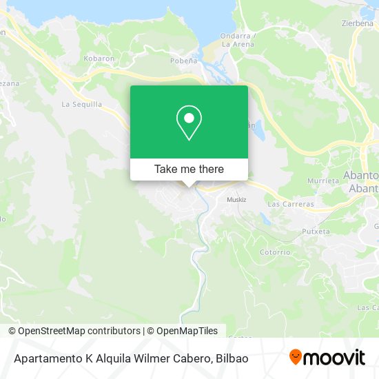 Apartamento K Alquila Wilmer Cabero map