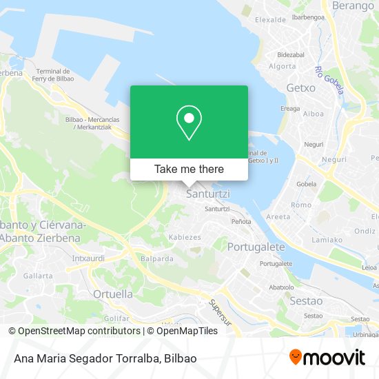 Ana Maria Segador Torralba map