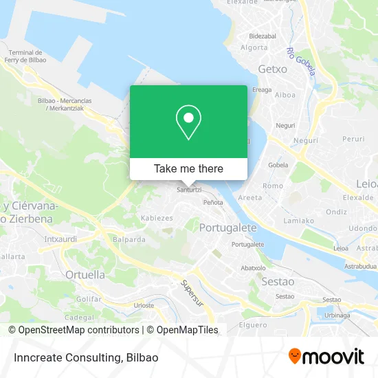 Inncreate Consulting map