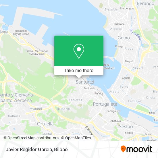 Javier Regidor García map