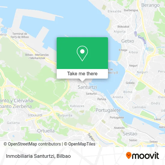 Inmobiliaria Santurtzi map