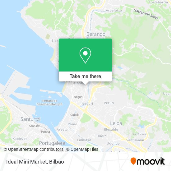 mapa Ideal Mini Market