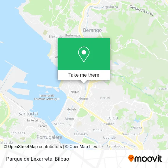 Parque de Lexarreta map