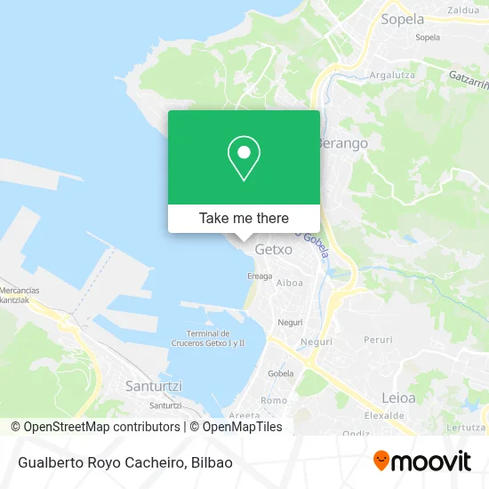 Gualberto Royo Cacheiro map