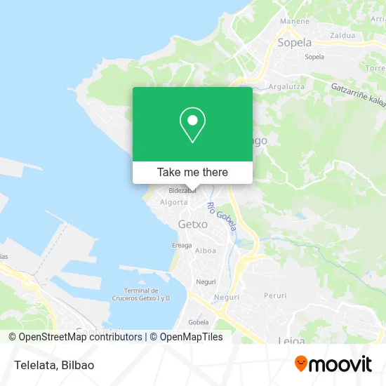 Telelata map