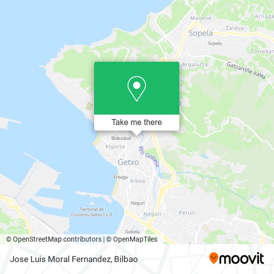 Jose Luis Moral Fernandez map