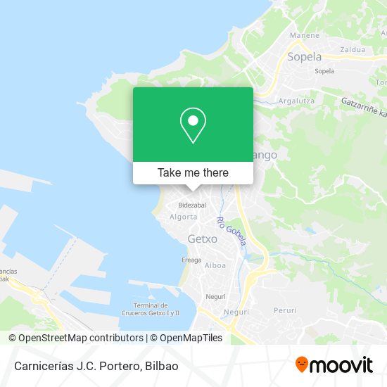 Carnicerías J.C. Portero map