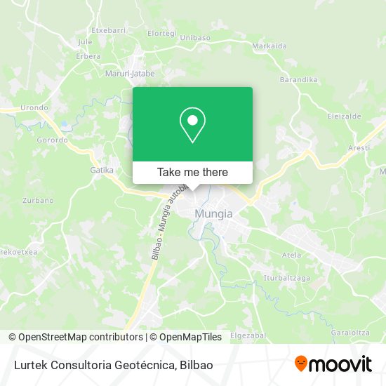 mapa Lurtek Consultoria Geotécnica