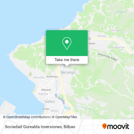 Sociedad Gurealda Inversiones map