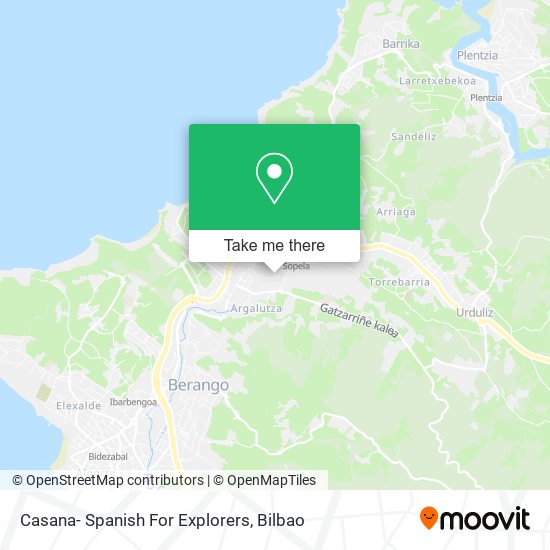Casana- Spanish For Explorers map