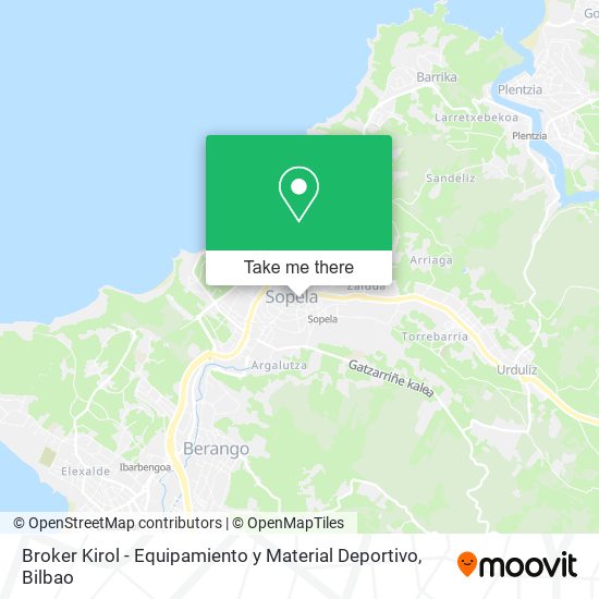 Broker Kirol - Equipamiento y Material Deportivo map